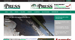 Desktop Screenshot of pelicanrapidspress.com